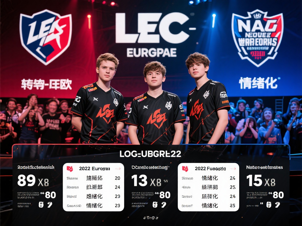 LOL赛事赔率解析:全球各赛区赔率的独特差异与特点 转向欧美赛区,LEC(欧洲)和LCS(北