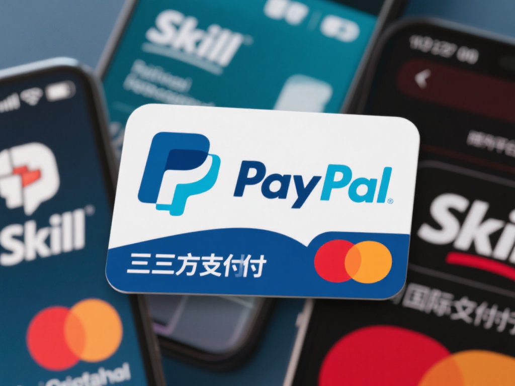 第三方支付平台：如PayPal、Skri