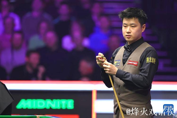 赵心童5-6遭逆转惜败希金斯 无缘大师赛四强